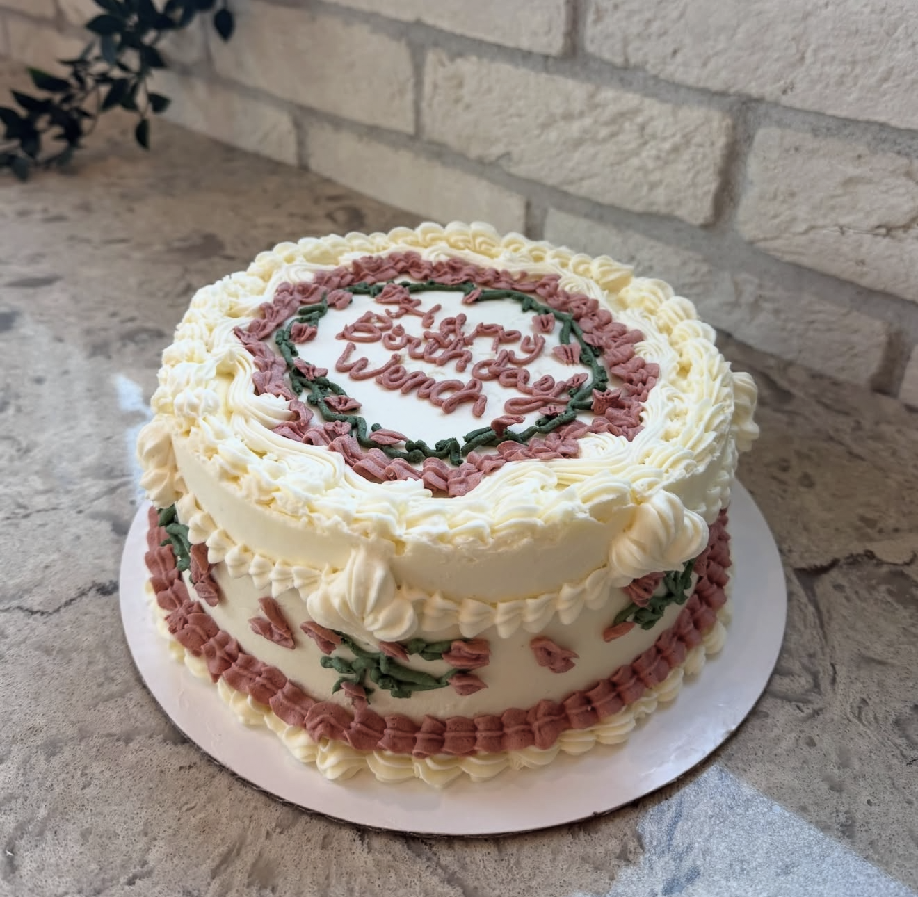 Custom cake by Tiny Whisk Co.