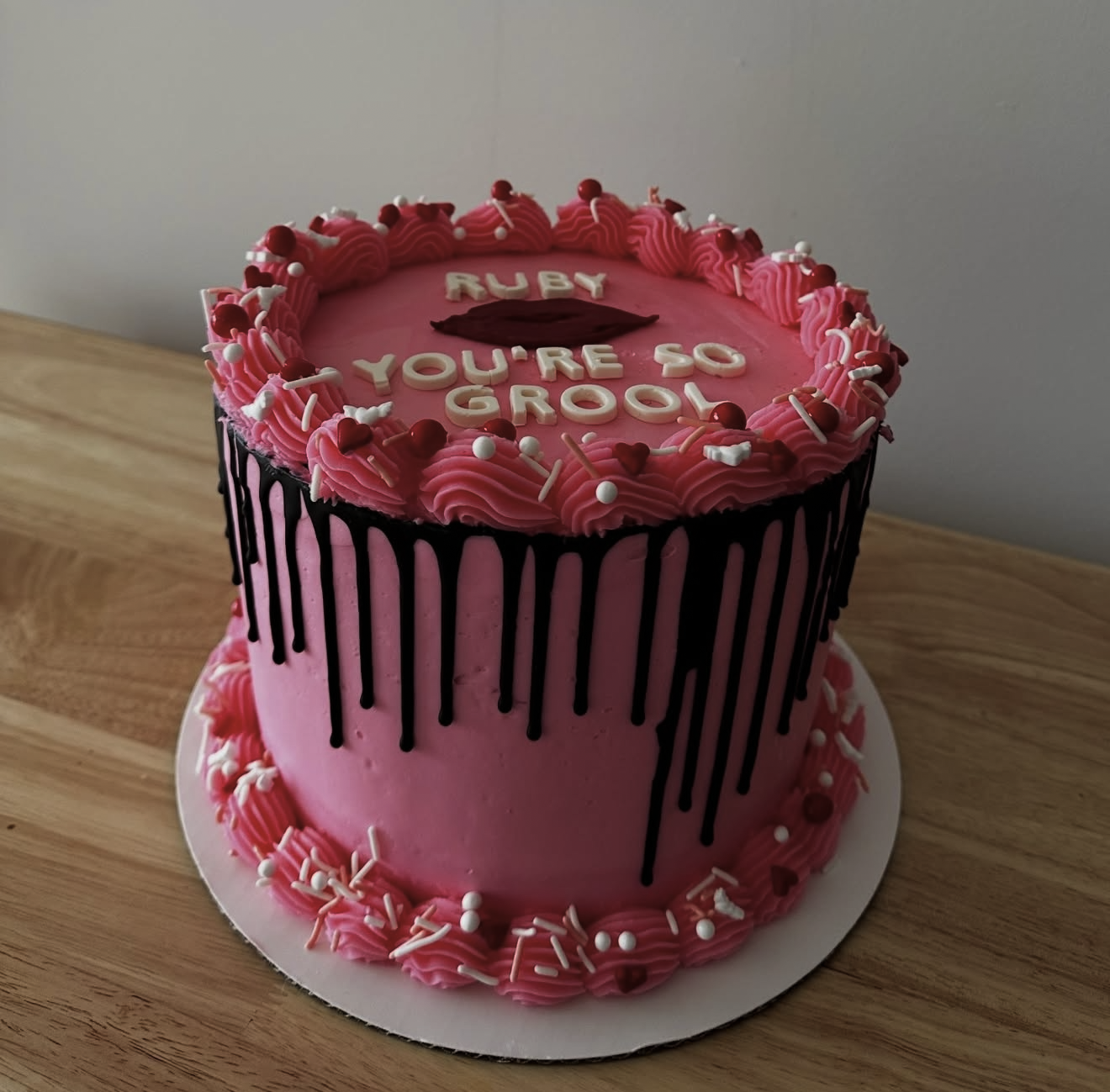 Custom cake by Tiny Whisk Co.